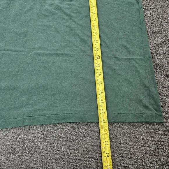 Vintage Polo Ralph Lauren T Shirt Men's XL Green Single Stitch 90s Red Pony - Picture 6 of 8